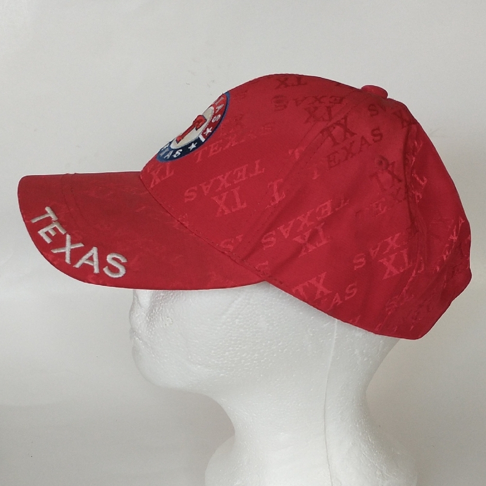 Texas Rangers Red Baseball Cap. (One Size Fits All) - Picture 4 of 10